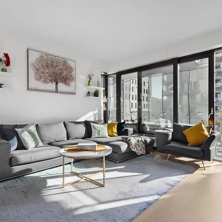 Spacious Modern 2br At Barcode Apartment Oslo